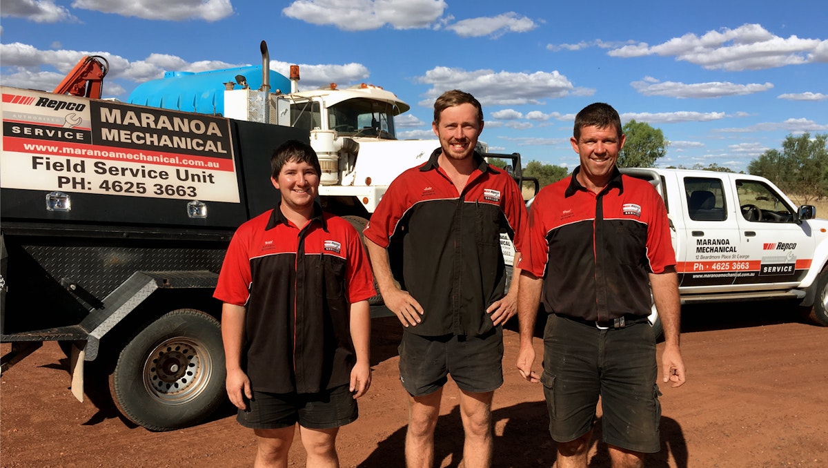 3 expert mobile mechanics ready to fix farm machinery